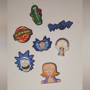 Ricky and Morty Crocs Charms